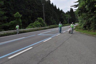 国道343号線のゴミ拾い